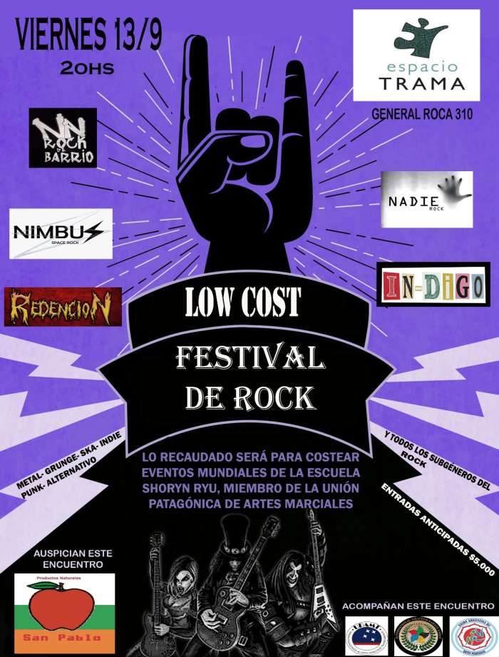 FESTIVAL LOW COST / ROCK, METAL Y PUNK