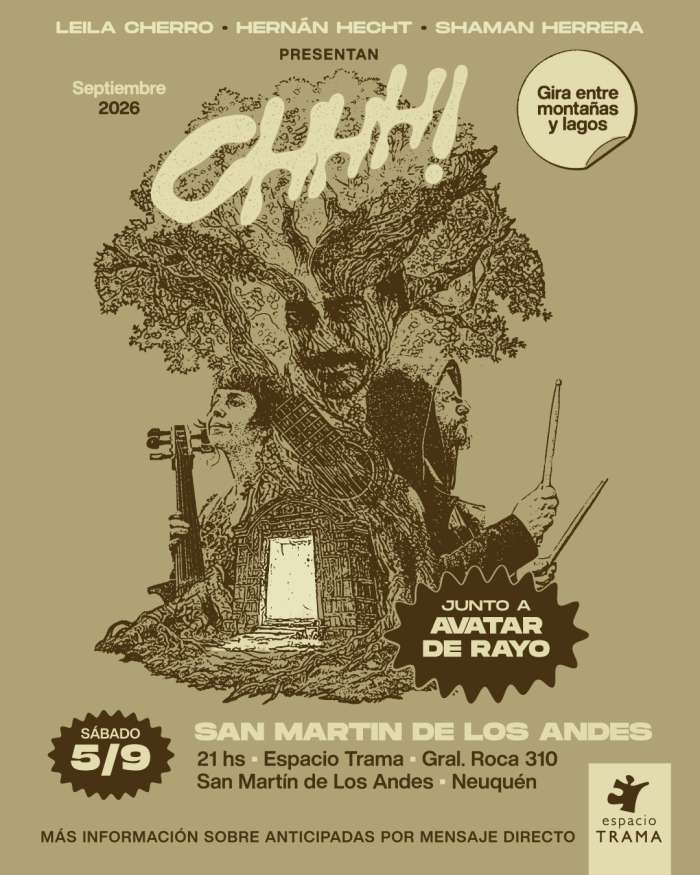 Leila Cherro, Hern�n Hecht y Shaman Herrera