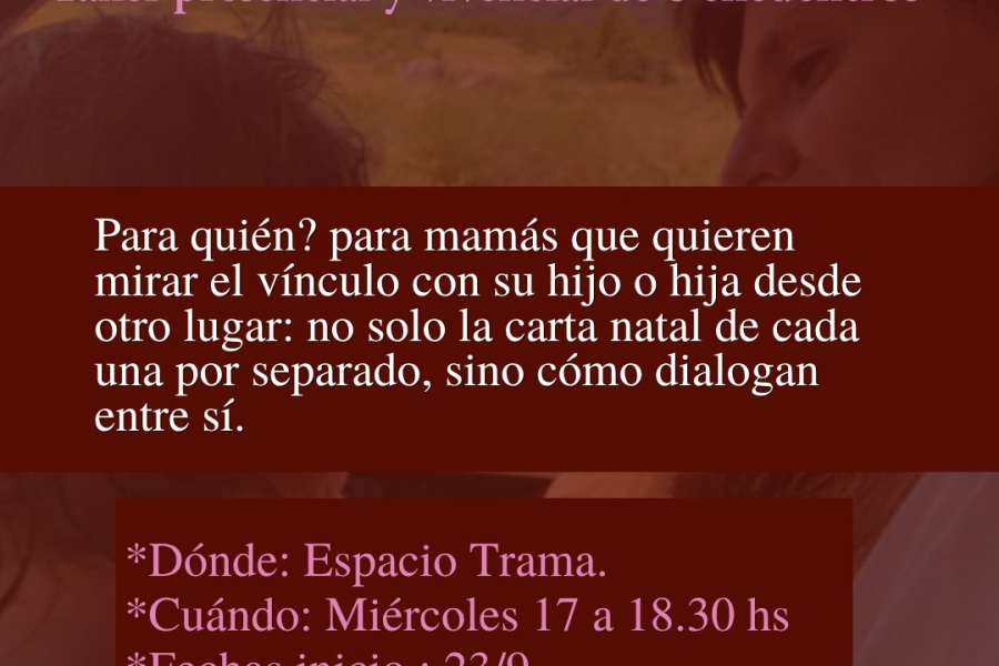 Galer�a �El mapa compartido� Astrolog�a del v�nculo entre mam� e hijo