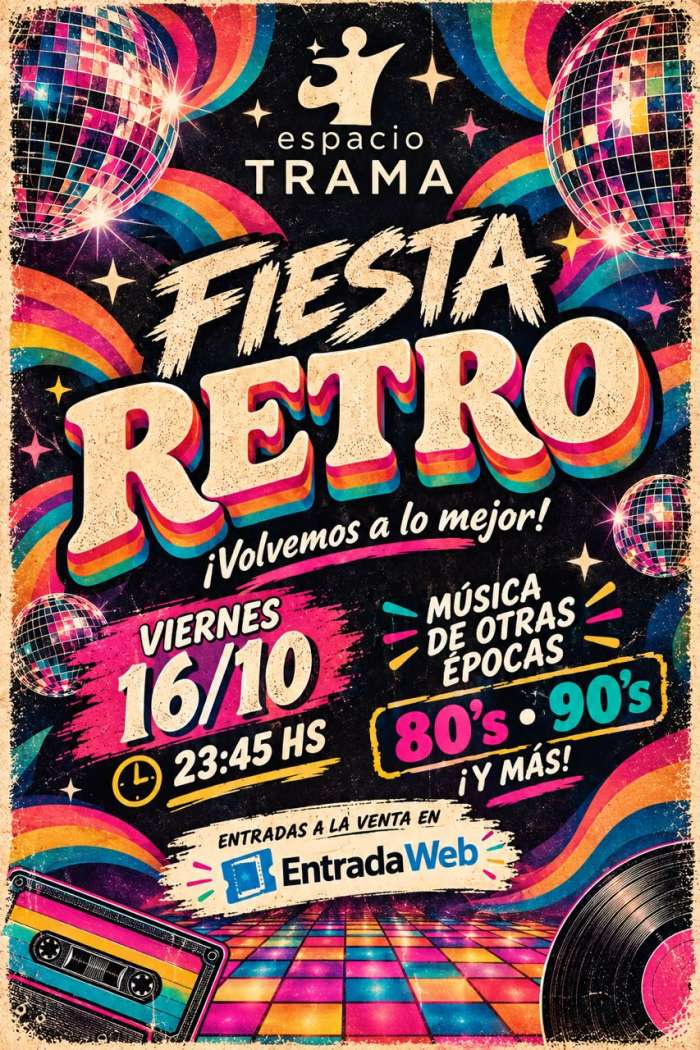 FIESTA RETRO 80 y 90